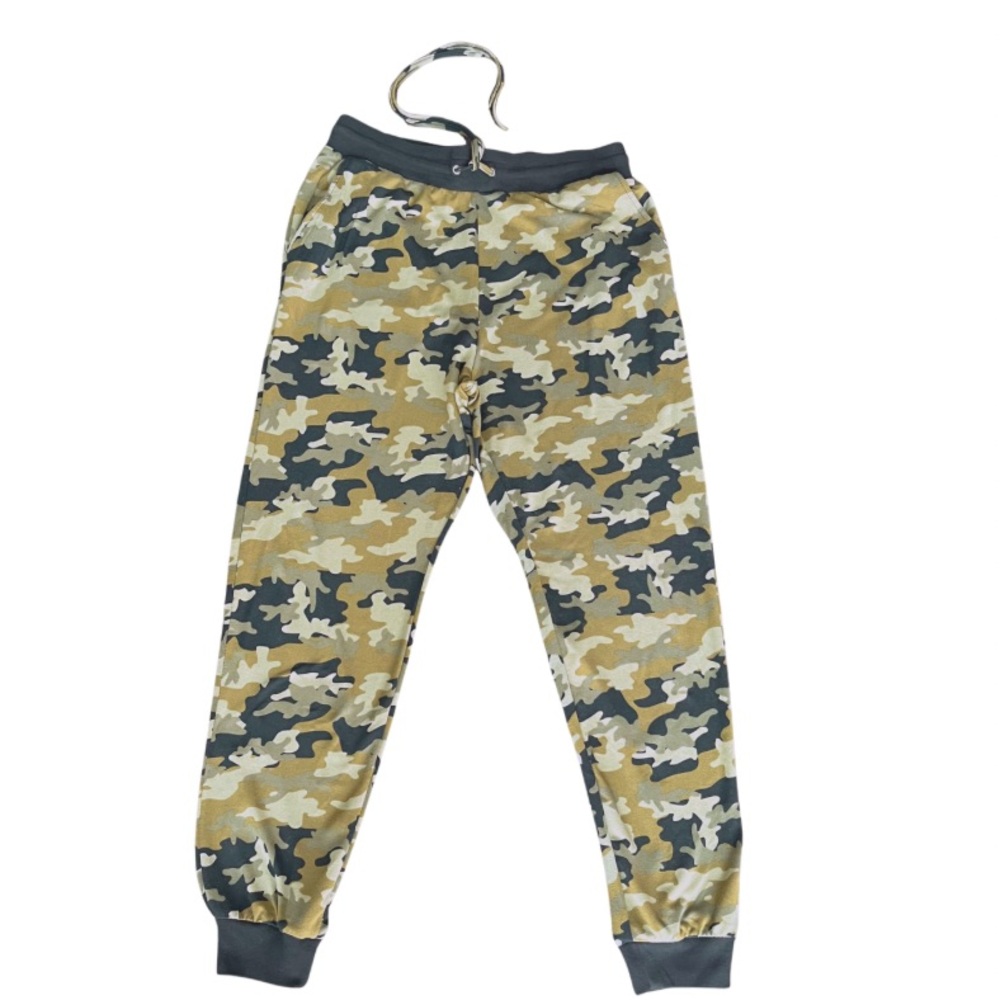 Eye Candy Lounge Pants|| Size: Large || Camoflauge (Shades of Green, Black)